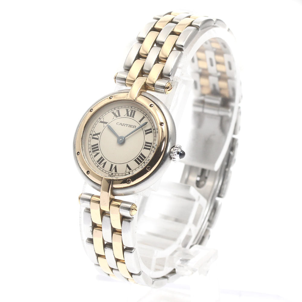 CARTIER PANTHERESM 84084242 2 Low Beige Dial Quartz Ladies Watch_875285