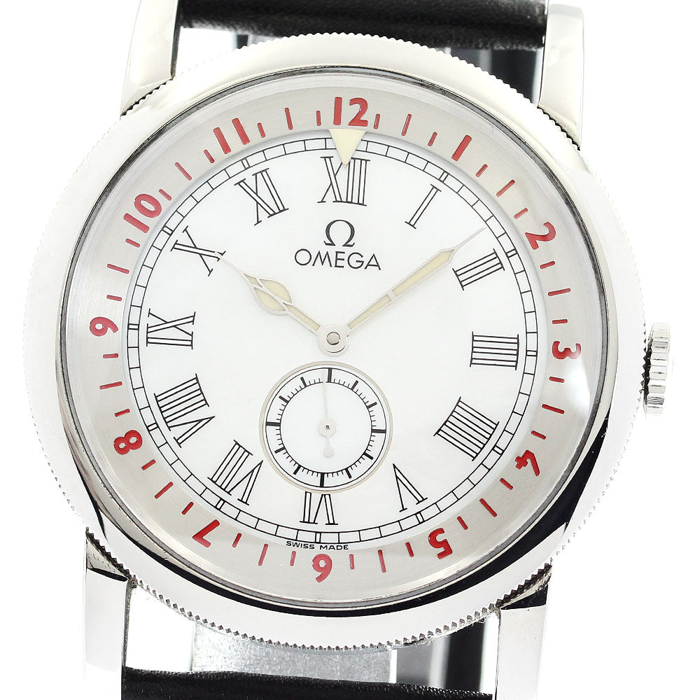 OMEGA Pilot watch 516.13.41.10.05.001 Small seconds White shell Dial Automatic Men's Watch_875292