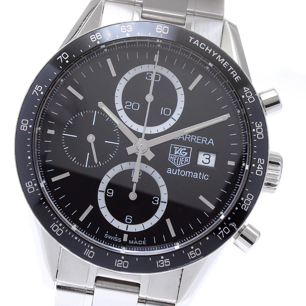 TAG HEUER Carrera CV2010-3 Chronograph black Dial Automatic Men's Watch_875303