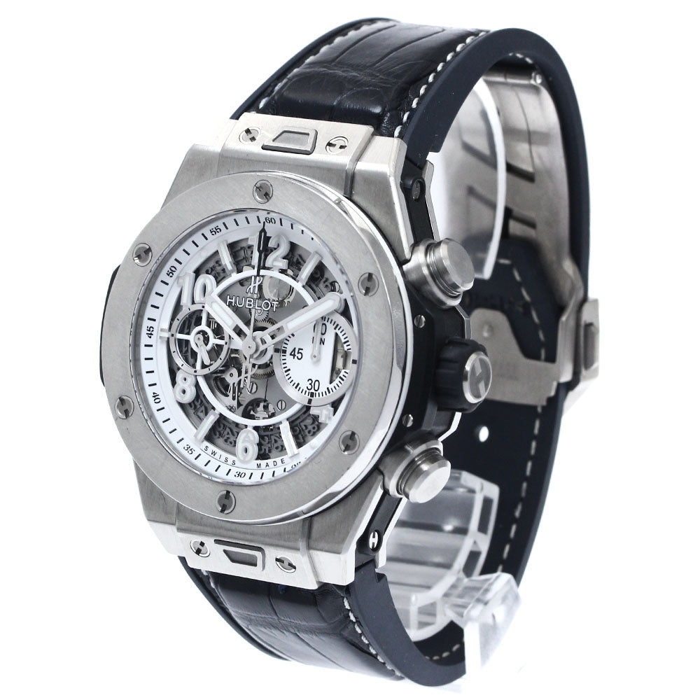 HUBLOT Big Bang Unico Black & White 411.NE.2010.LR.JSM15 Chronograph white Dial Automatic Men's Watch_875305