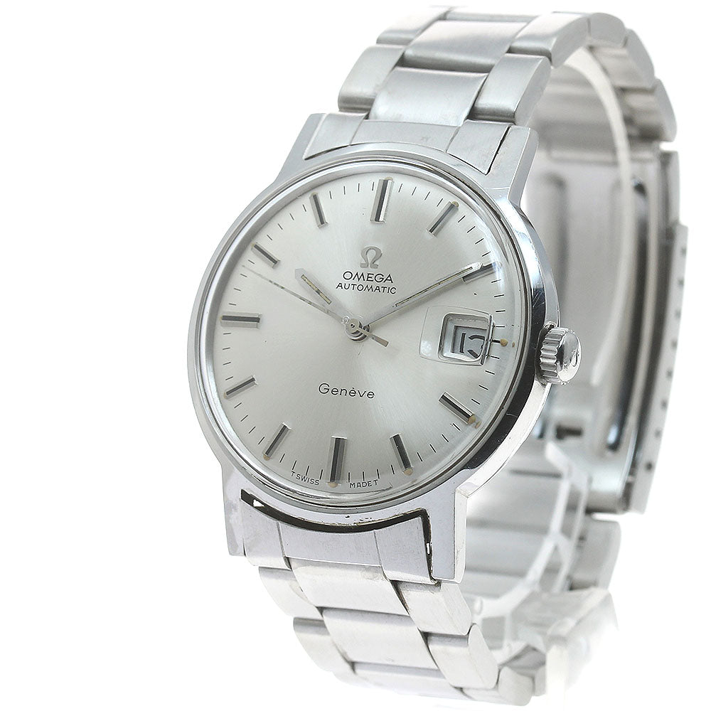 OMEGA Geneve 166.070 Cal.565 Date Silver Dial Automatic Men's Watch_875324