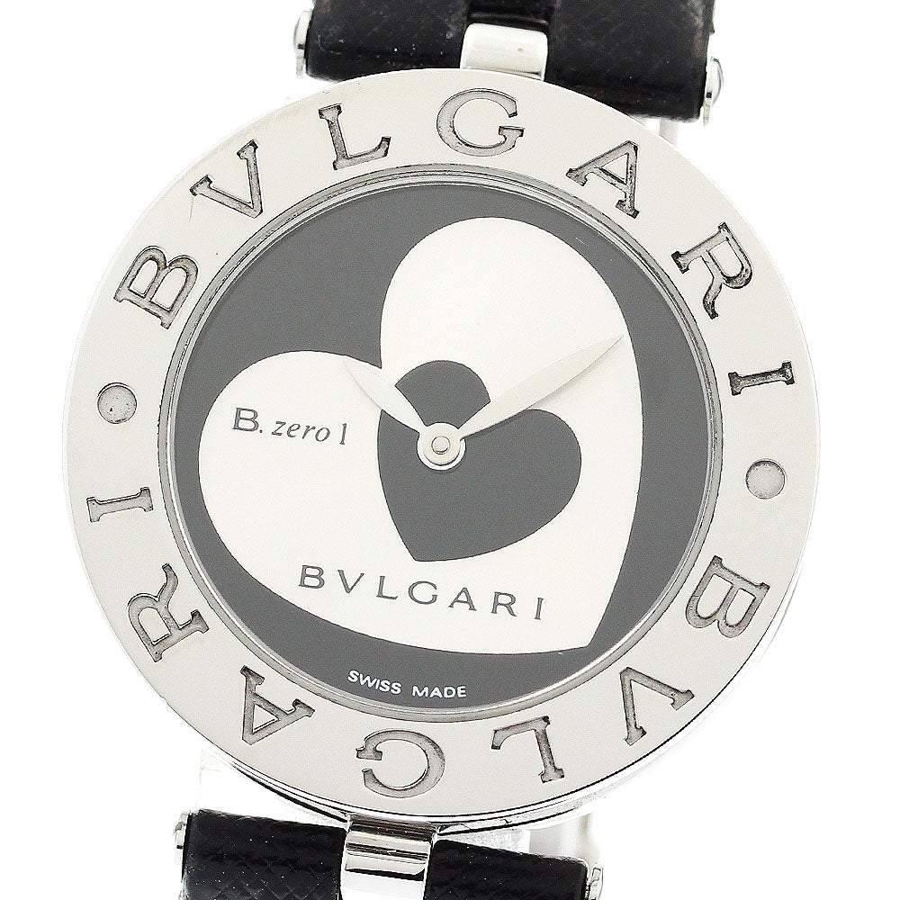BVLGARI B.zero1 double heart BZ30S Black / Silver Dial Quartz Ladies_875345