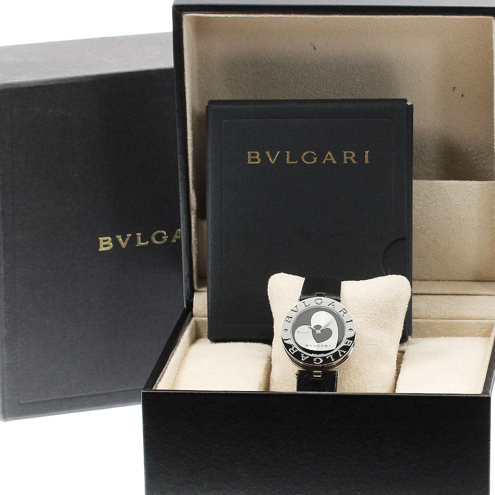 BVLGARI B.zero1 double heart BZ30S Black / Silver Dial Quartz Ladies_875345