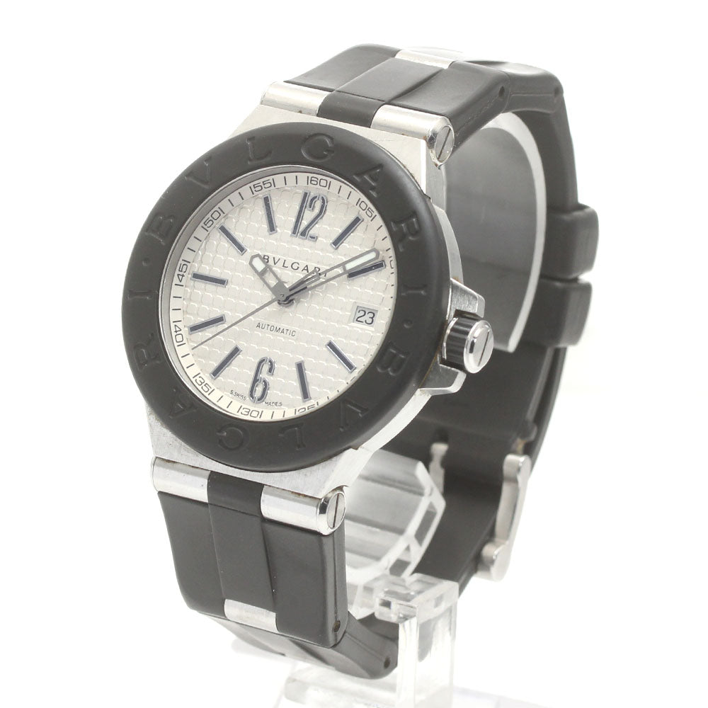 BVLGARI Diagono DG40SV Date Silver Dial Automatic Men's Watch_875351