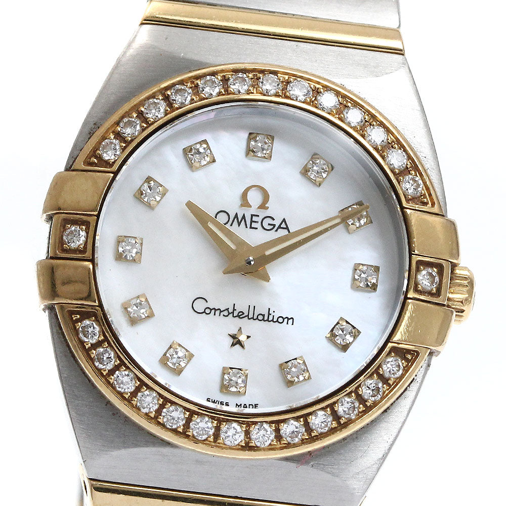 OMEGA Constellation Double Eagle 1389.75 Diamond bezel 12P Quartz Ladies_875353