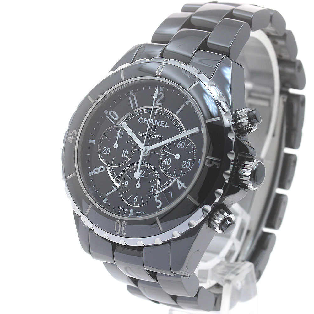 CHANEL J12 H0940 41MM Black Ceramic black Dial Automatic Men's Watch_875357