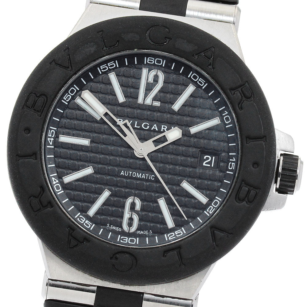 BVLGARI Diagono DG40SV Date black Dial Automatic Men's Watch_875374