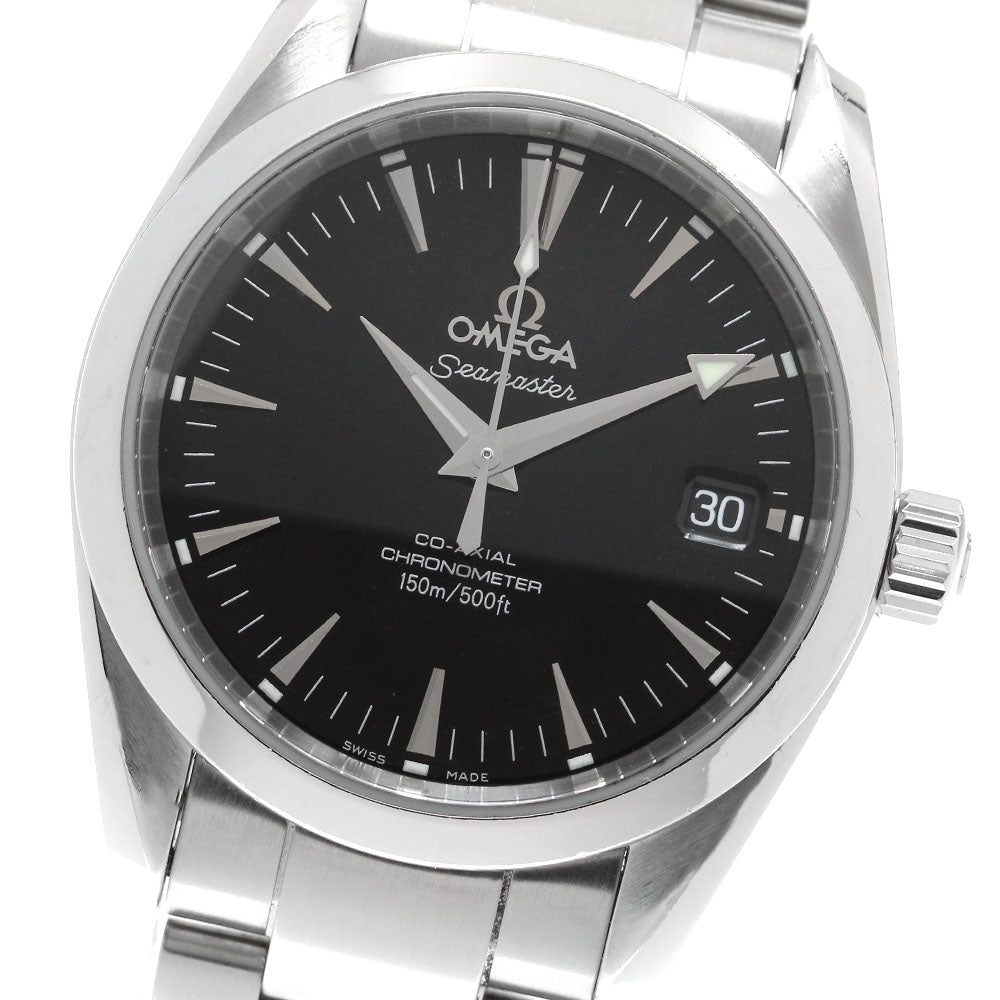 OMEGA Seamaster Aqua Terra Date Co-Axial Chronometer Automatic Boys Watch_875376