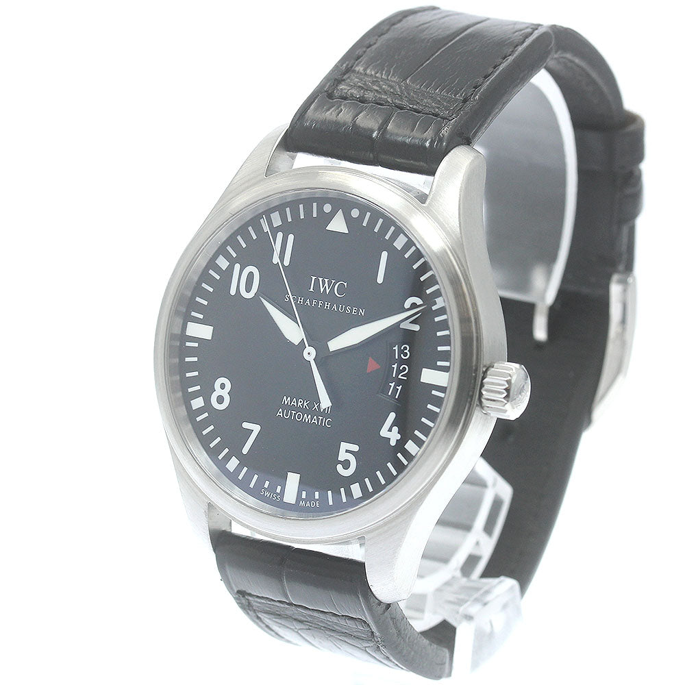 IWC SCHAFFHAUSEN Pilot watch mark XVII IW326501 Date black Dial Automatic Men's Watch_875378
