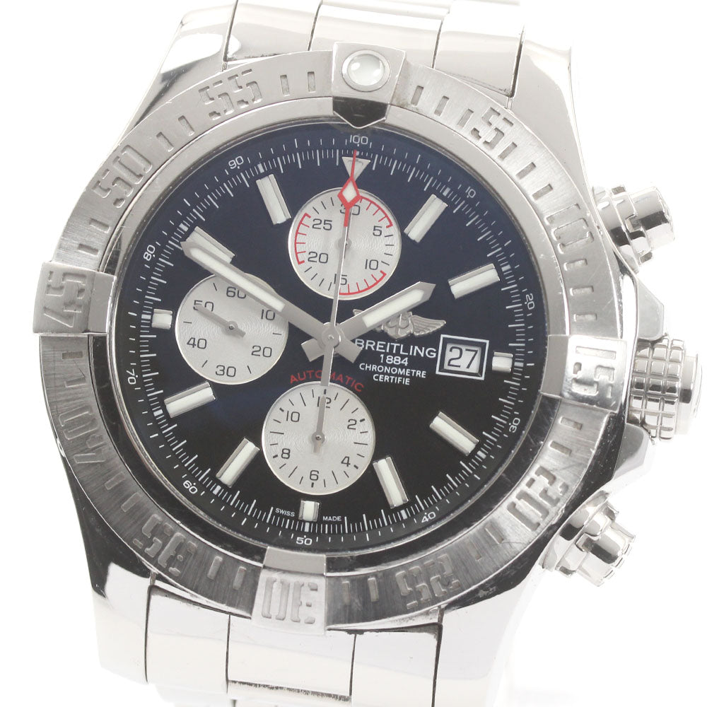 BREITLING Super Avenger II A13371 Chronograph Automatic Men's Watch_875404