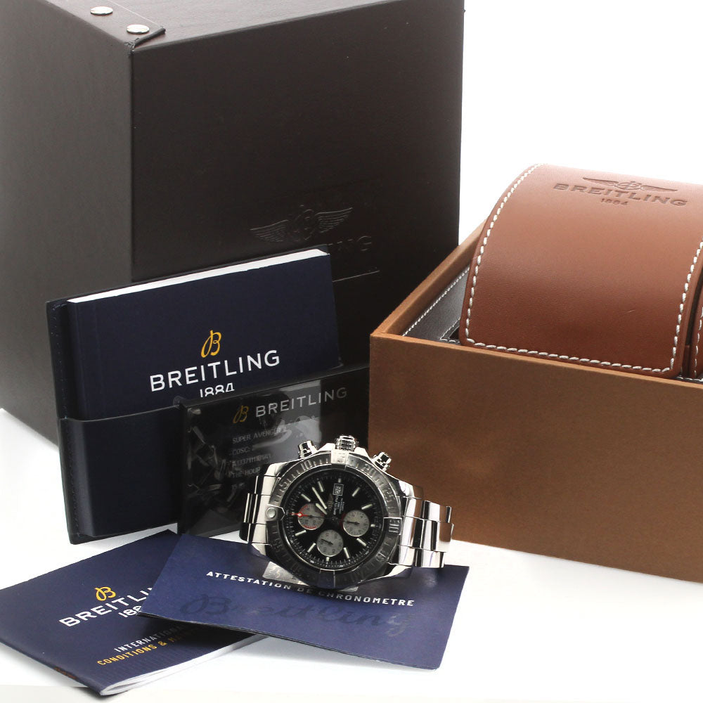 BREITLING Super Avenger II A13371 Chronograph Automatic Men's Watch_875404
