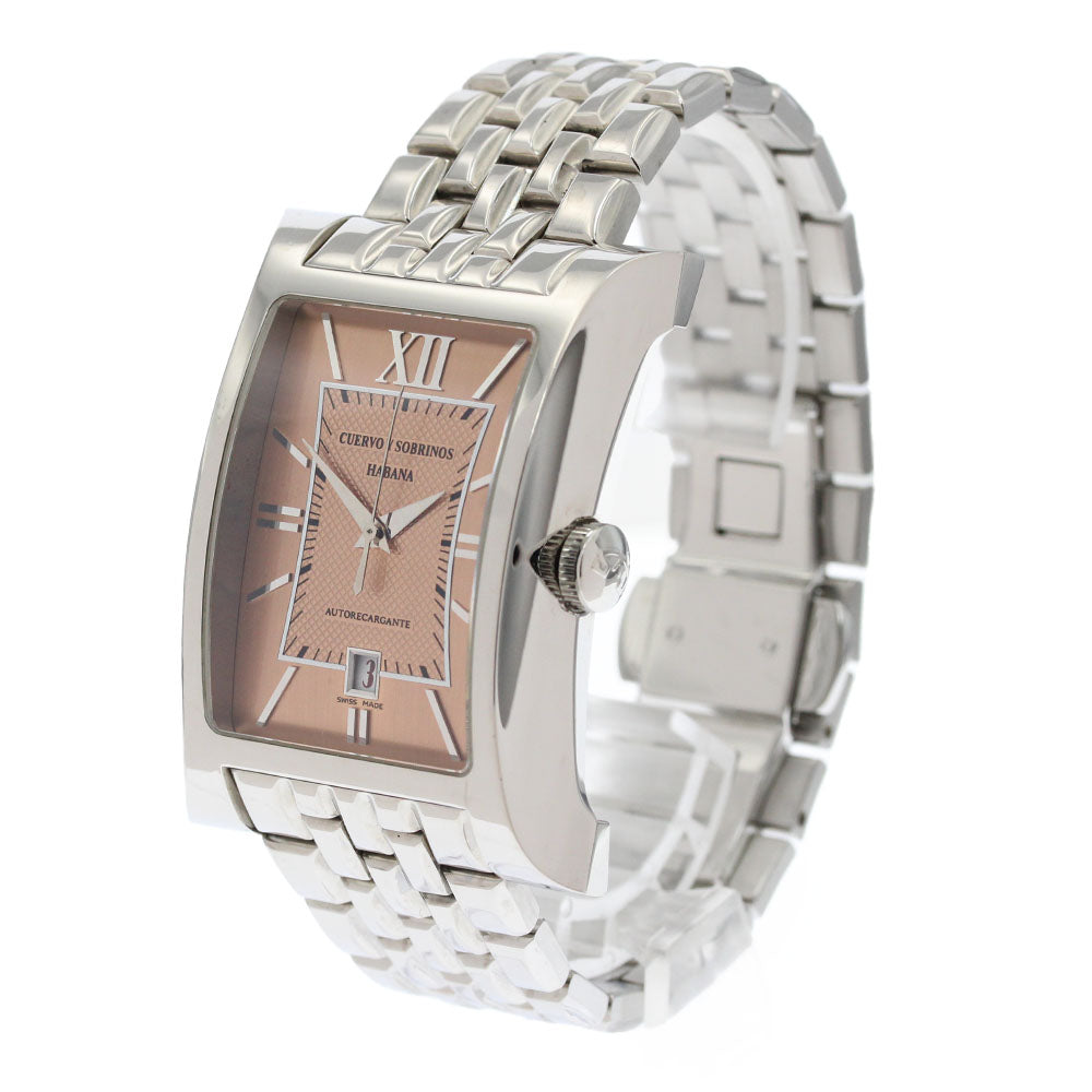 CUERVO Y SOBRINOS Esplendidos Clasico Havana A2412/2 Date Automatic Men's_875406