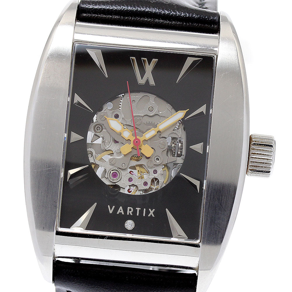 VARTIX Growth GRS01-074 Skeleton 1P Diamond Black Dial Automatic Men's_875422