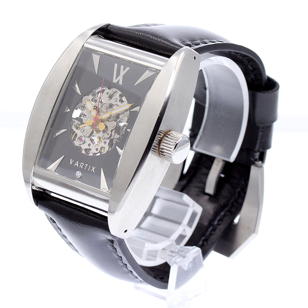 VARTIX Growth GRS01-074 Skeleton 1P Diamond Black Dial Automatic Men's_875422