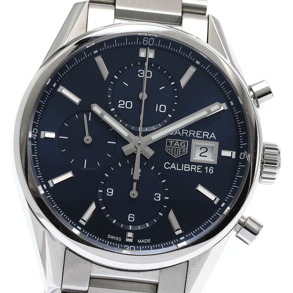 TAG HEUER Carrera Calibre 16 CBK2112-0 Chronograph Automatic Men's Watch_875439