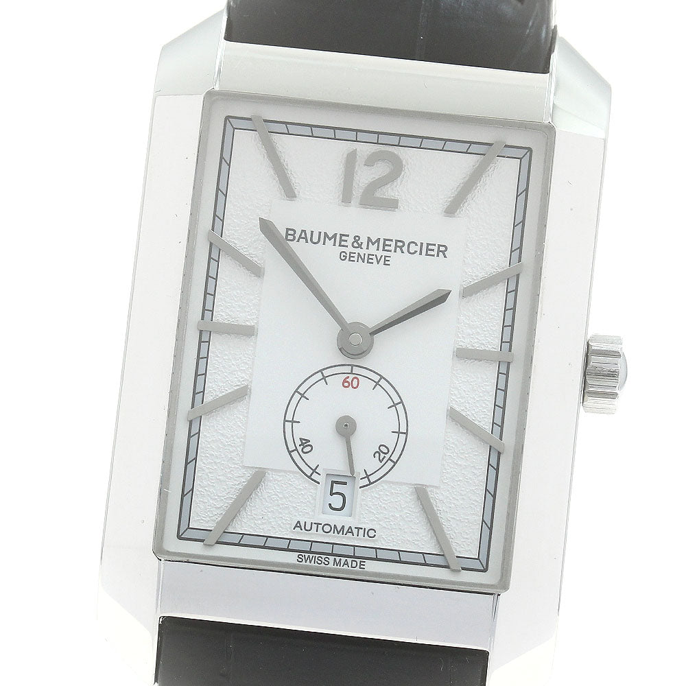 Baume & Mercier Hampton MOA10528 Date Small Second Silver Dial Automatic Men's Watch_875449