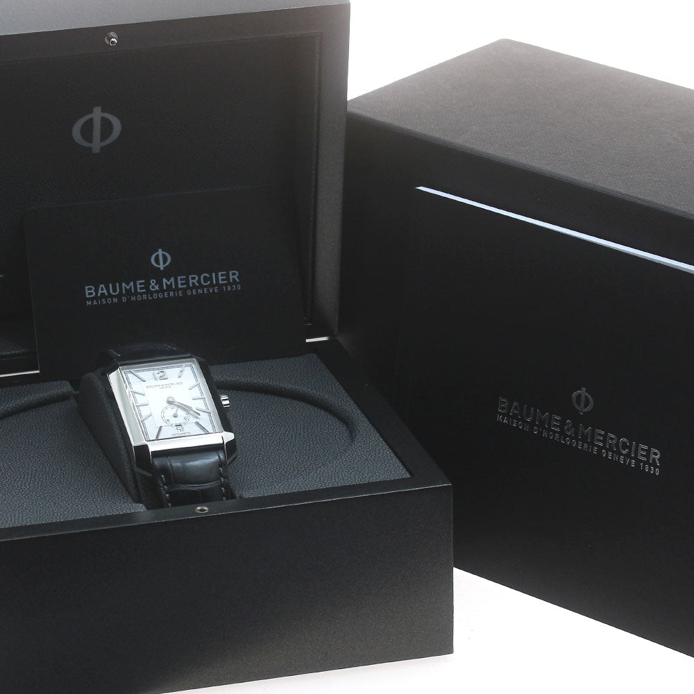 Baume & Mercier Hampton MOA10528 Date Small Second Silver Dial Automatic Men's Watch_875449