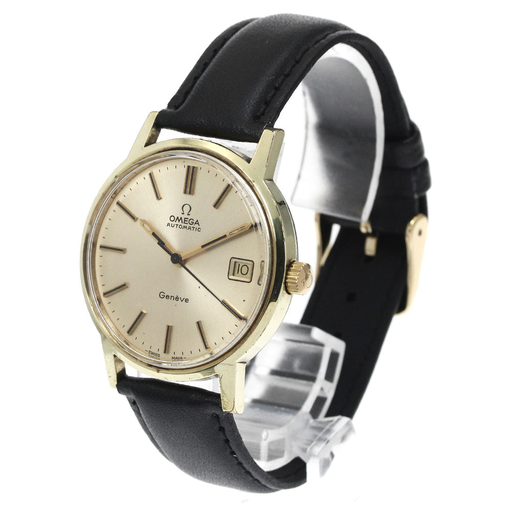 OMEGA Geneve 166.0163 Date Cal.1012 gold Dial Automatic Men's Watch_875450