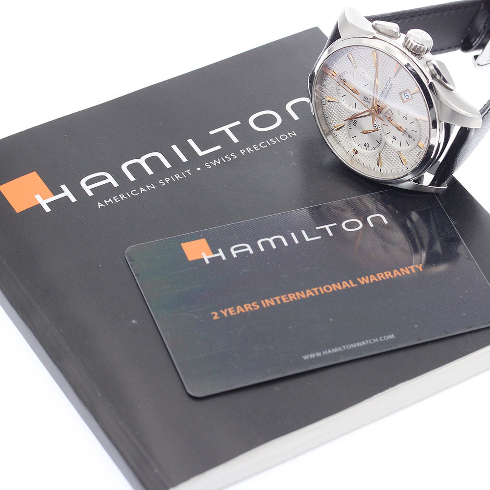 HAMILTON Jazz master H325960 Date Chronograph Automatic Men's Watch_875451