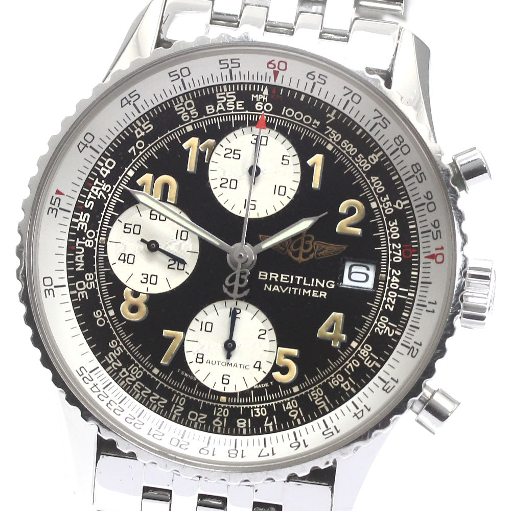 BREITLING Old Navitimer A13022 black Dial Automatic Men's Watch_875461