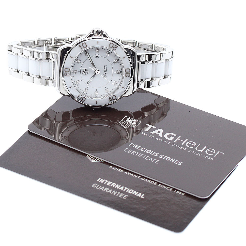TAG HEUER Formula 1 WAH1315.BA0868 12P diamond date Quartz Ladies Watch_875473