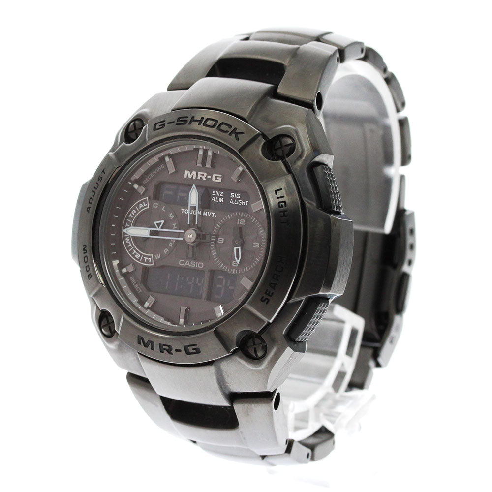 CASIO G-Shock MRG-7700B-1BJF MR-G gray Dial Solar Powered Radio Men's_875495
