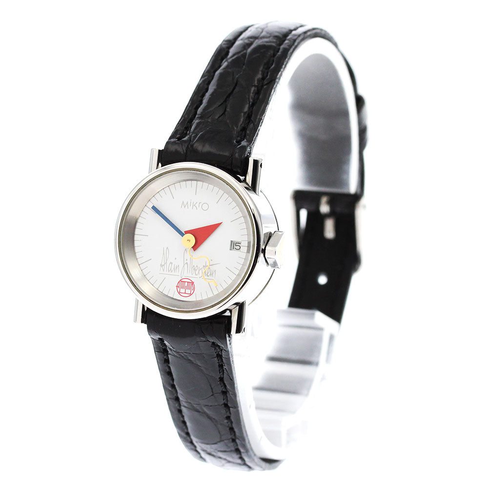 Alain Silberstein micro Date white Dial Automatic Ladies Watch_875508