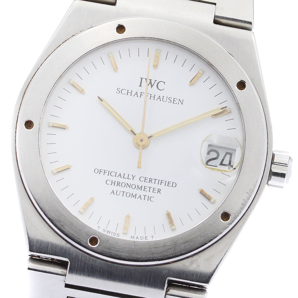 IWC SCHAFFHAUSEN Ingenieur IW352101 Date White Dial Automatic Boy's Watch_875510