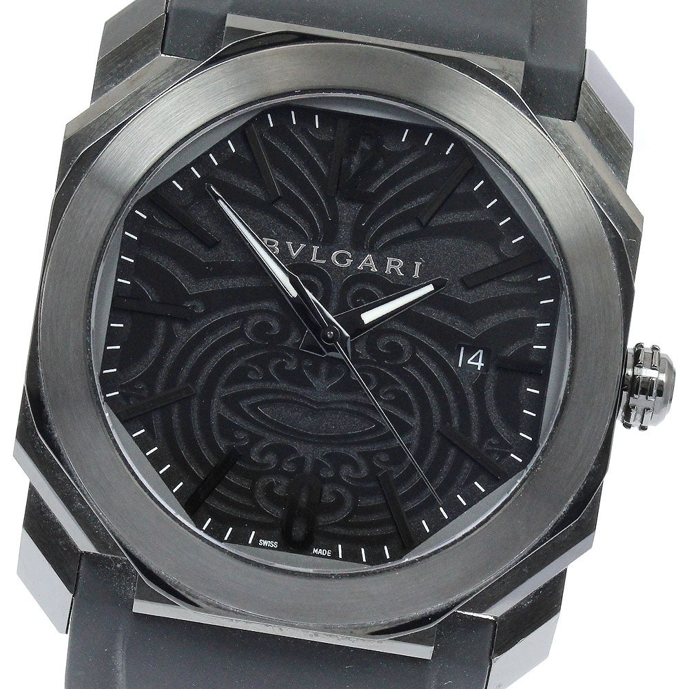 BVLGARI Octo All Blacks commemorative model BGO41S Automatic Men's Watch_875581