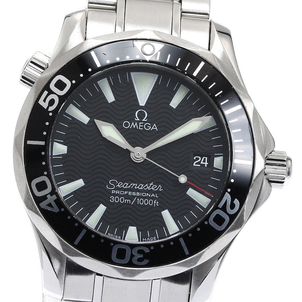 OMEGA Seamaster300 Professional 2262.50 Date black Dial Quartz Boy's_875547