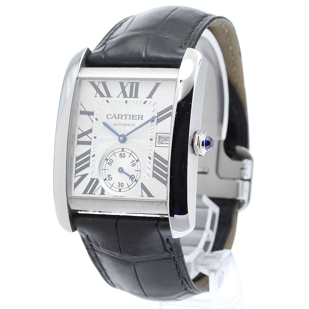 CARTIER Tank MC LM W5330003 Small seconds Silver Dial Automatic Men's Watch_875572