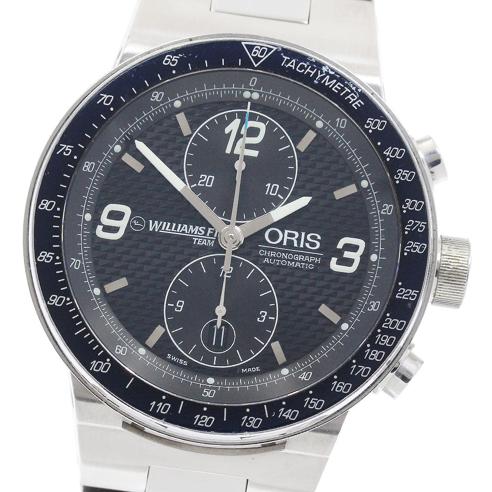 ORIS Williams F-1 7563 Chronograph black Dial Automatic Men's Watch_875616