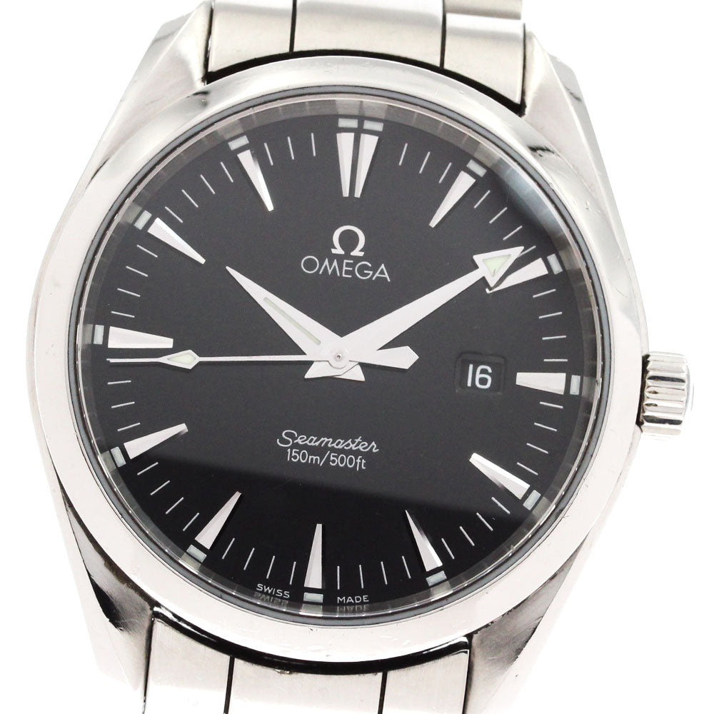 OMEGA Seamaster Aqua Terra 2517.50 Date Black Dial Quartz Men's Watch_875620