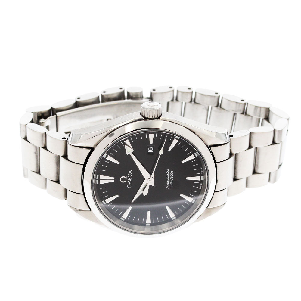 OMEGA Seamaster Aqua Terra 2517.50 Date Black Dial Quartz Men's Watch_875620