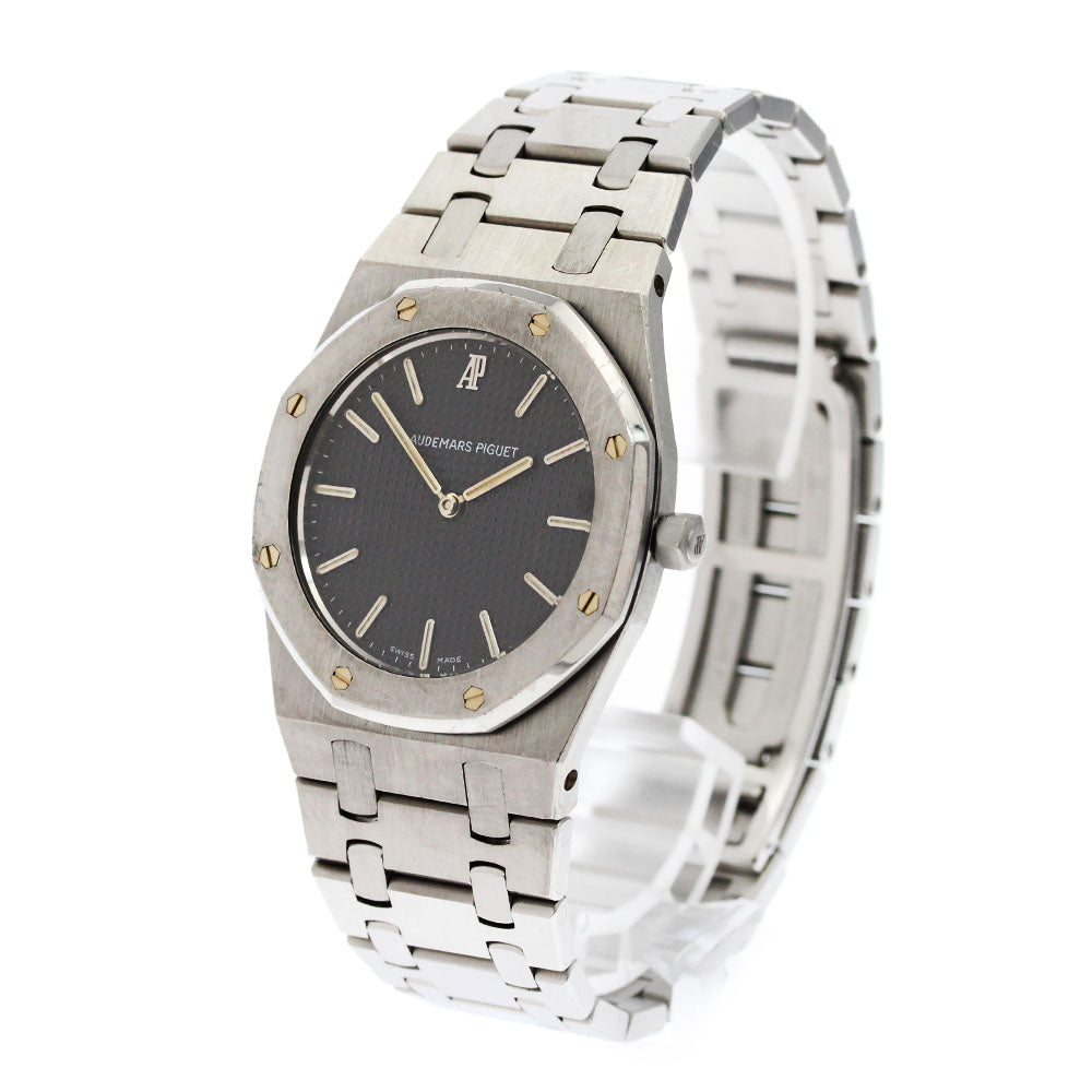 AUDEMARS PIGUET Royal oak black Dial Quartz Men's Watch_875632