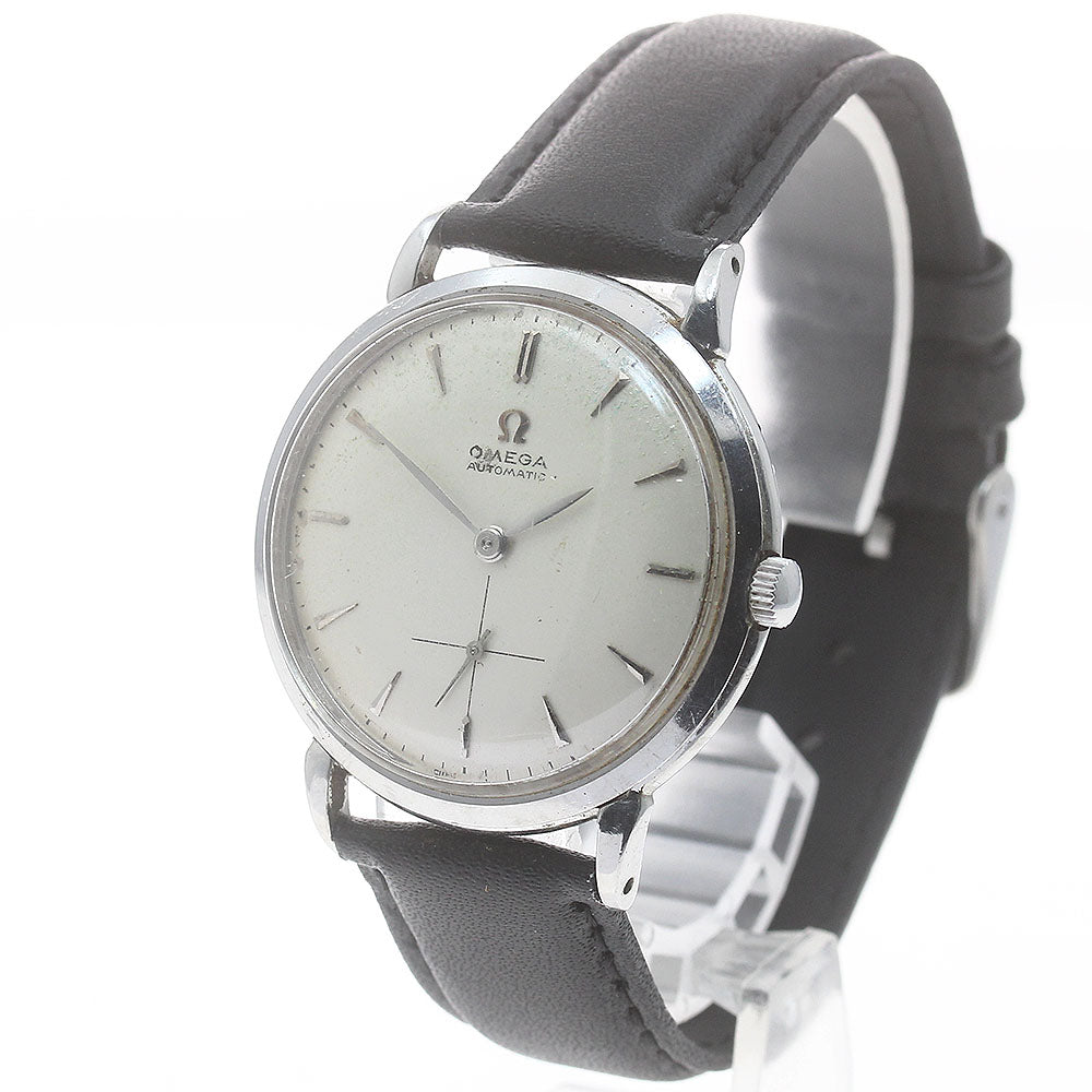 OMEGA vintage Ref.2398-3 Cal.332 Half Rotor Crown Non-OEM Silver Dial Automatic Men's Watch_875652