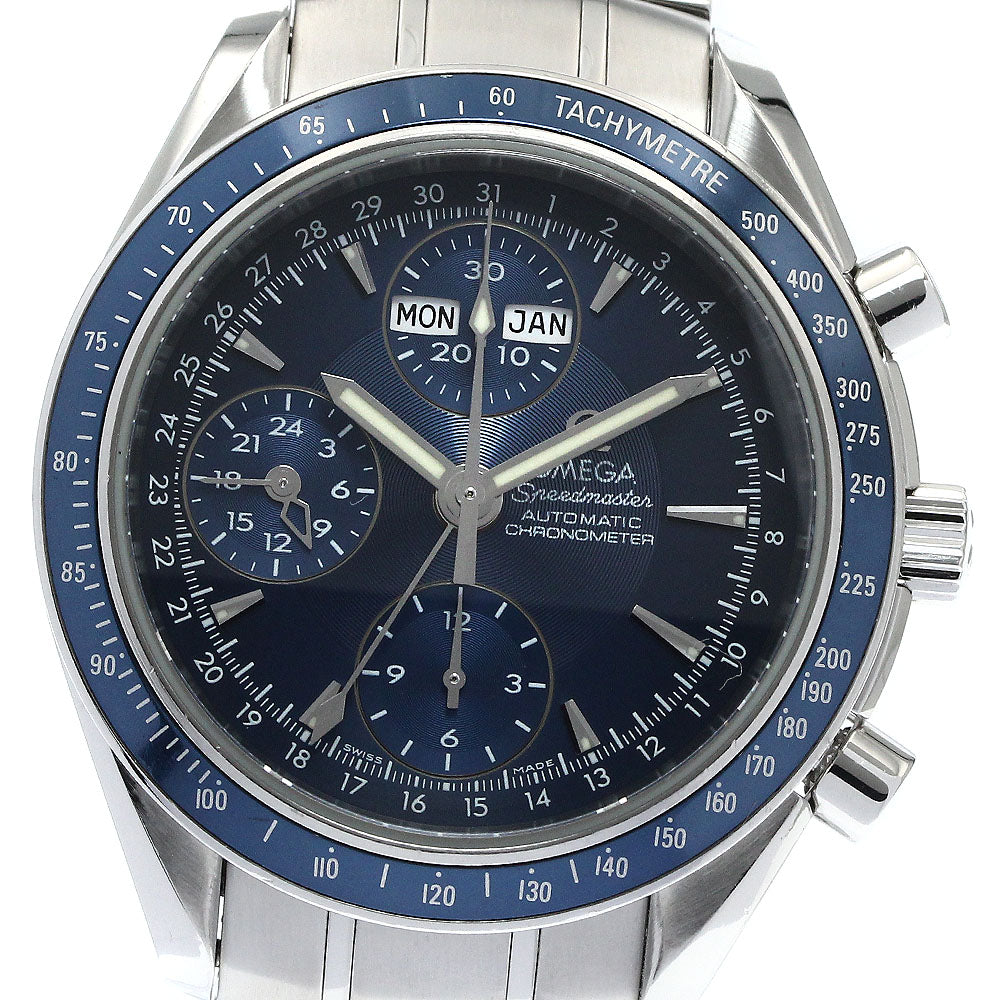OMEGA Speedmaster 3222.80 Triple calendar Navy Dial Automatic Men's Watch_875663