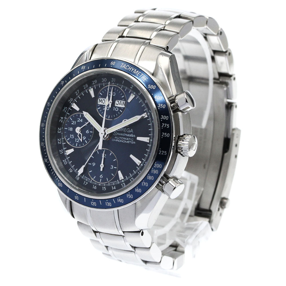 OMEGA Speedmaster 3222.80 Triple calendar Navy Dial Automatic Men's Watch_875663
