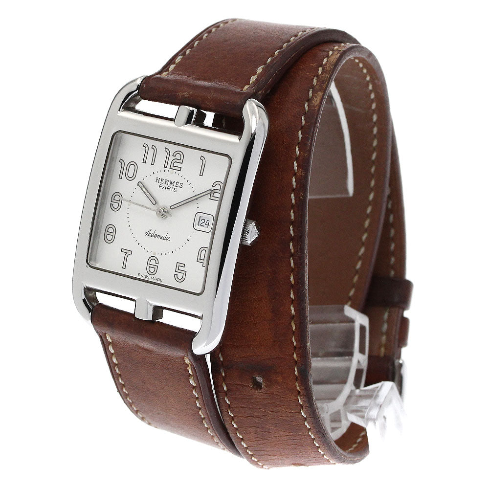 HERMES Cape Cod CC1.710 Double Tour Silver Dial Automatic Men's Watch_875664