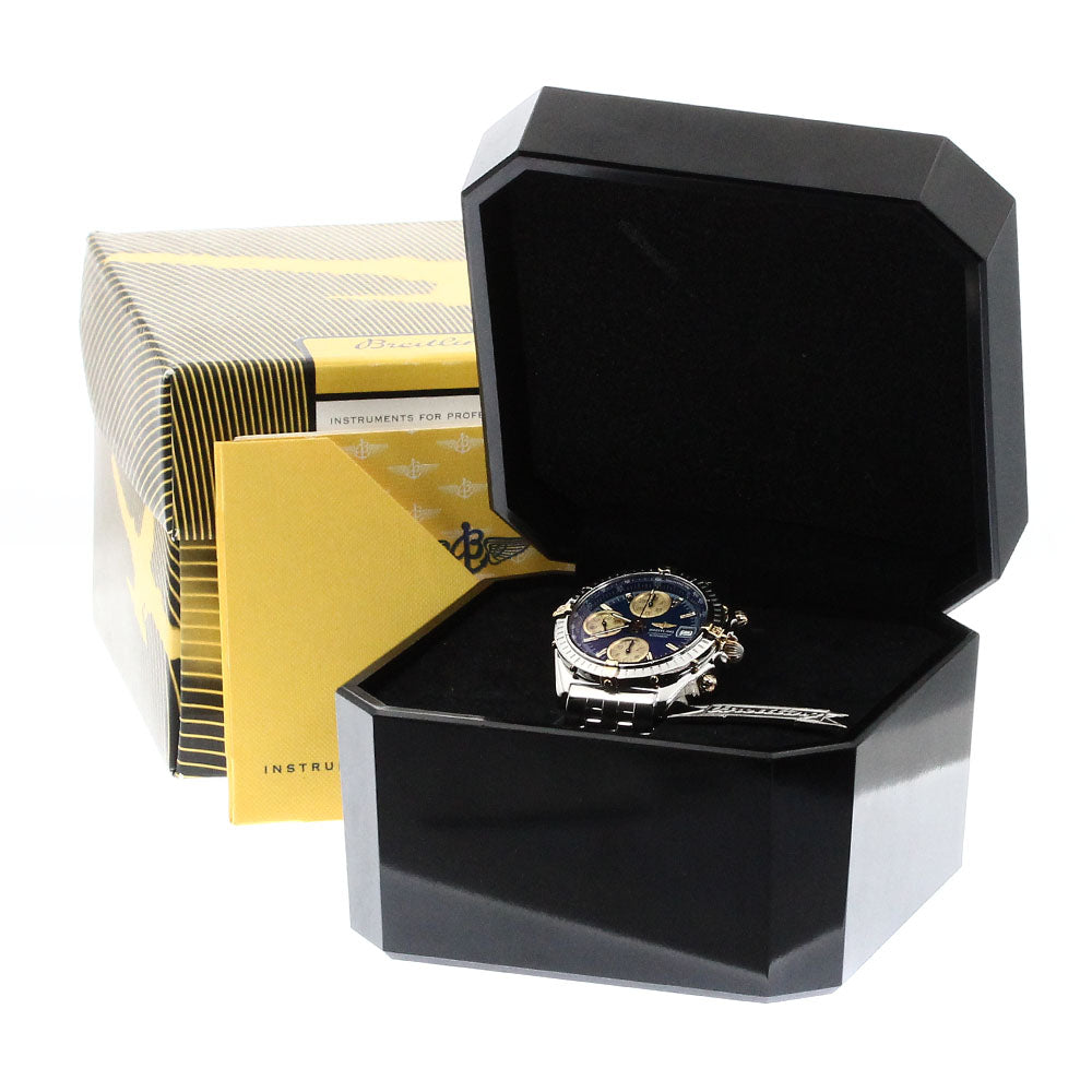 BREITLING Chronomat Bikoro B13050.1 Date Navy Dial Automatic Men's Watch_875669