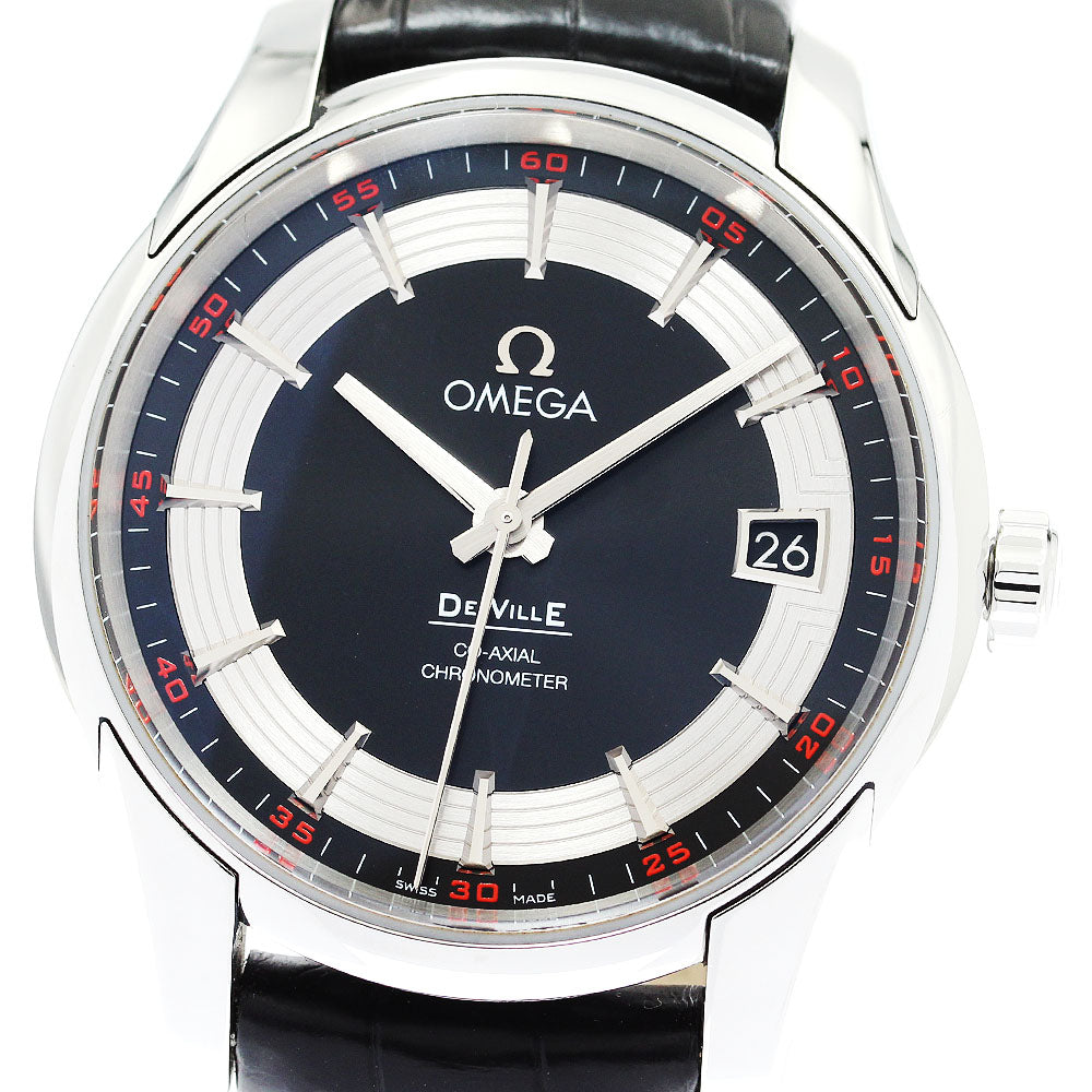 OMEGA De Ville 431.33.41.21.01.001 Coaxial chronometer Black / Silver Dial Automatic Men's Watch_875686