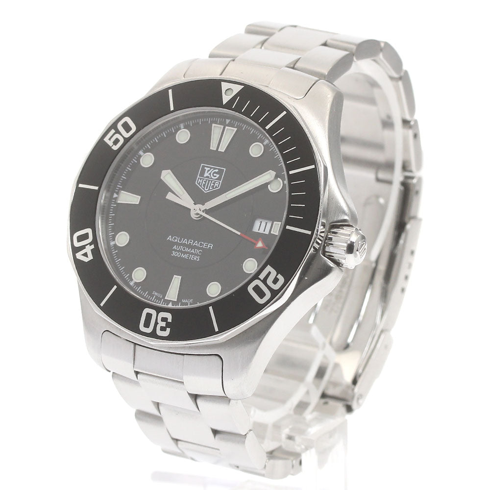 TAG HEUER Aqua racer WAB2010 Date Black Dial Automatic Men's Watch_875690