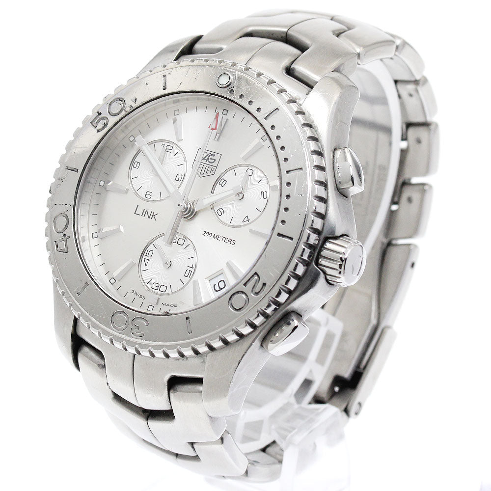TAG HEUER Link CJ1111 Chronograph Silver Dial Quartz Men's Watch_875704