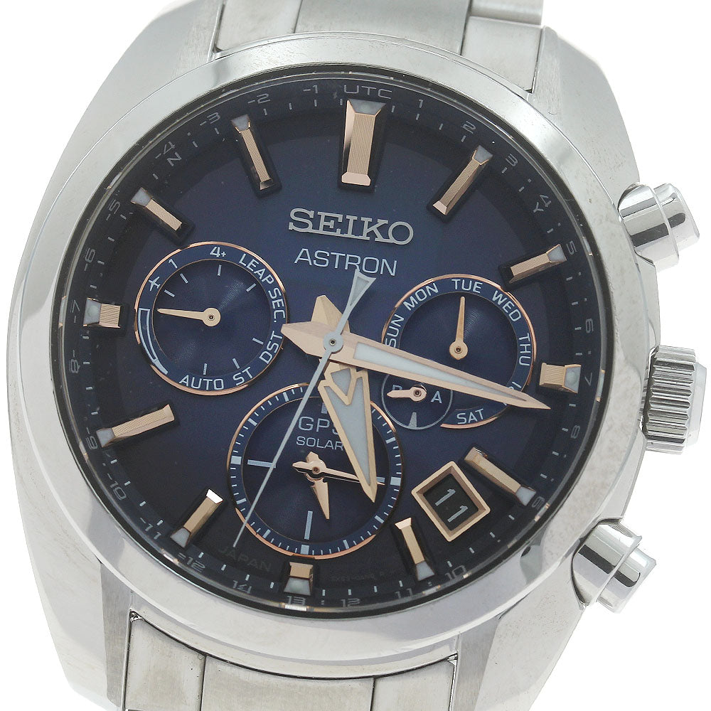 SEIKO Astron SBXC049/5X53-0AJ0 Date Solar Powered Radio Men's Watch_875710