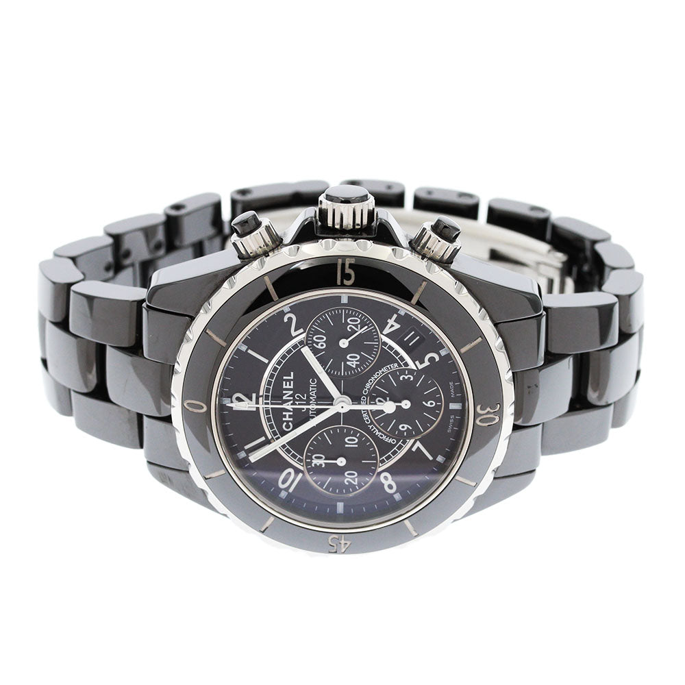 CHANEL J12 41MM H0940 Black ceramic chronograph Automatic Men's_875711