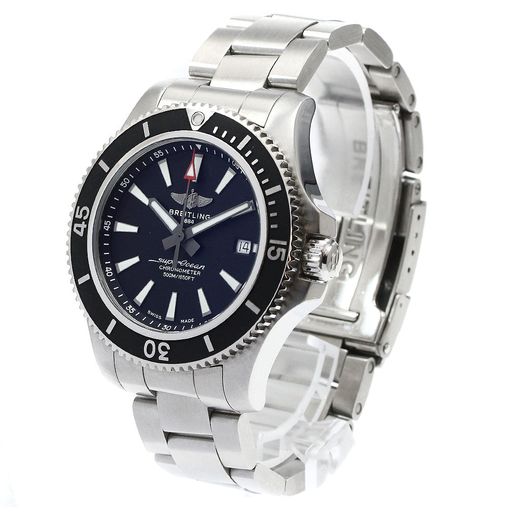 BREITLING Super Ocean 42 A17366 Date black Dial Automatic Men's Watch_875724
