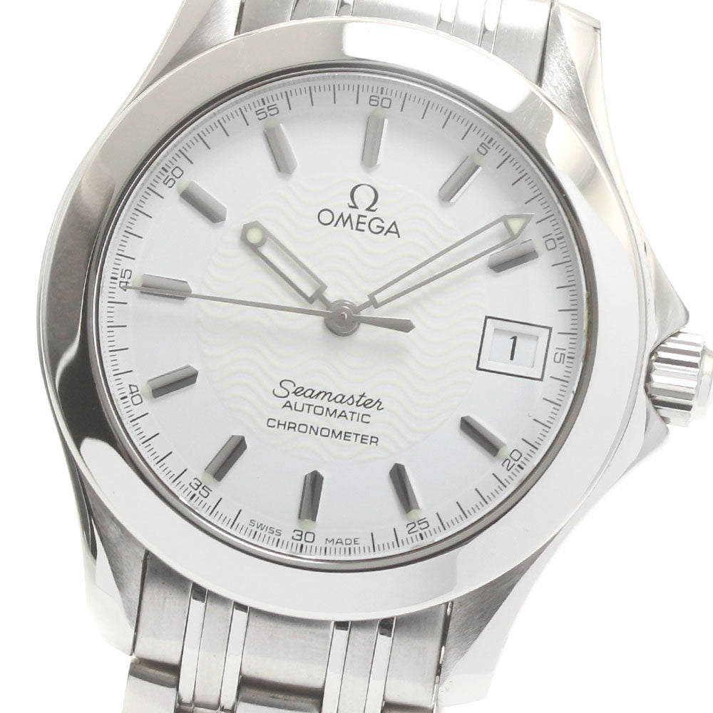 OMEGA Seamaster120 2501.21 Date white Dial Automatic Men's Watch_875740