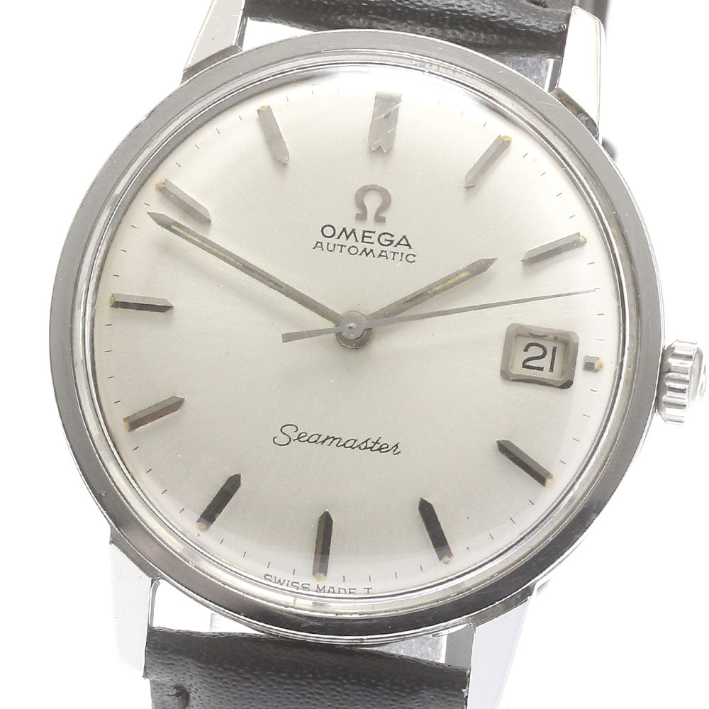 OMEGA Seamaster 166.002 cal.562 date Silver Dial Automatic Men's Watch_875748