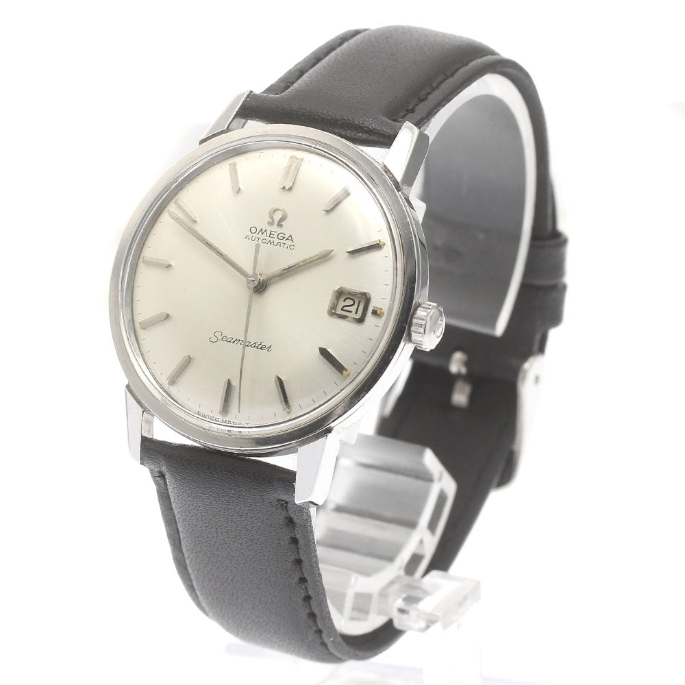 OMEGA Seamaster 166.002 cal.562 date Silver Dial Automatic Men's Watch_875748