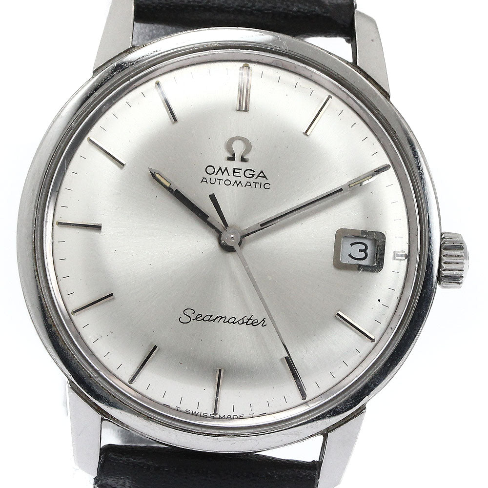 OMEGA Seamaster 166.037SP Date cal.565 Silver Dial Automatic Men's Watch_875750